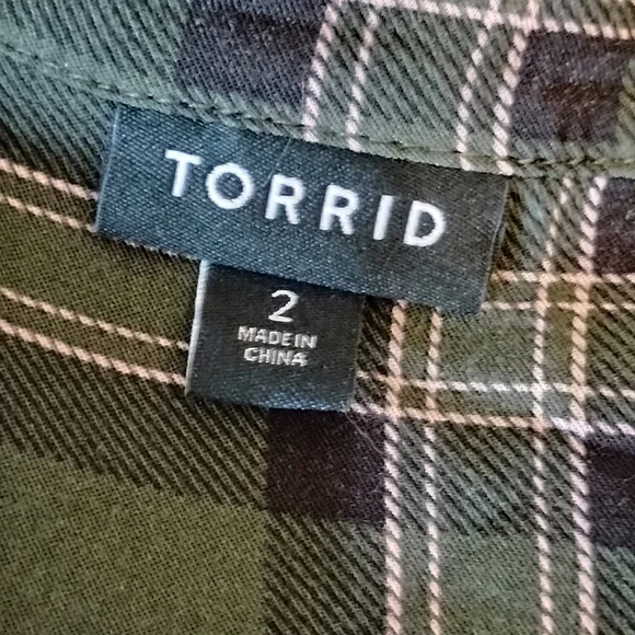 Torrid baby doll button up - Picture 4 of 5